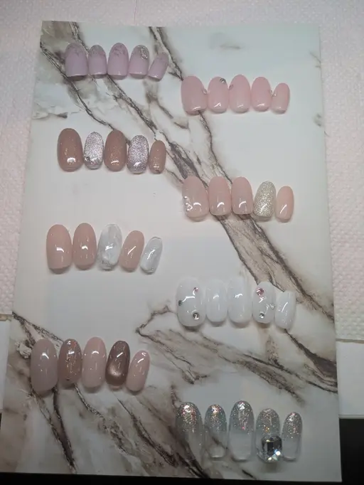 オフあり定額シンプルネイル