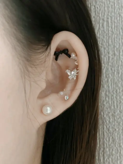 🫧💎🦋耳ツボジュエリー10粒🦋💎🫧お耳のかわいさアップグレード💖