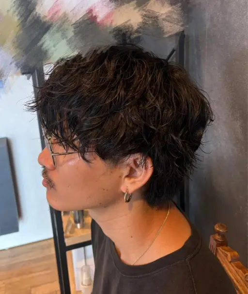【🌟人気Ｎｏ.1🌟30秒でセット完了！】期間限定価格メンズカット➕パーマ➕補修トリートメント➕眉毛ワックス脱毛