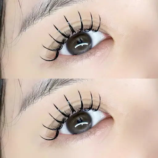 【アイライン効果◎】ナチュラルバインド80束🍬🫧モデル様募集中🎀