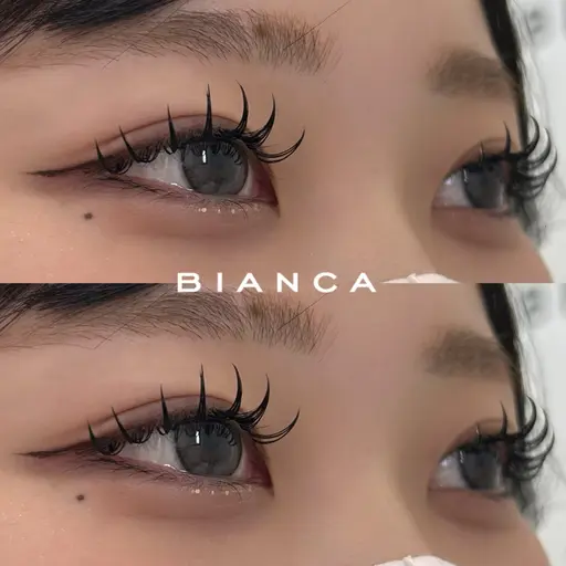 🎀バインドorダブル ~80束🎀お目元にボリュームが欲しい方✨ツヤコーティングor束感コーティング/大宮/エクステ