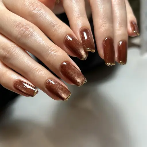 〈12/6・７ 週末◆特別価格〉美フォルム◇大人design×おまかせネイル/art4本（自爪育成ケア・オフ1100円）