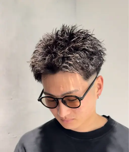 【🔥平日限定🔥】メンズカット（スパイキーショート）+ピンパーマ