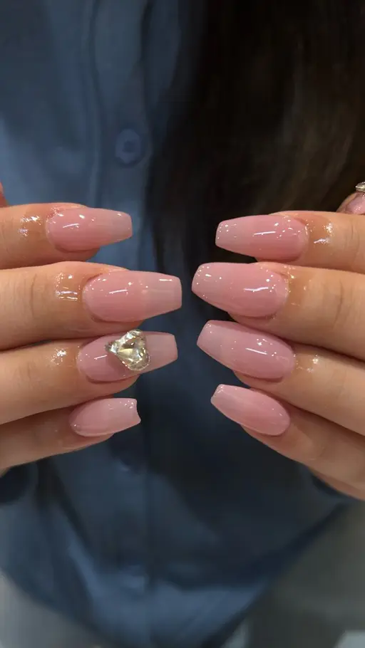 《オフなし》アクリルスカルプ＋ワンカラー ✧︎*。