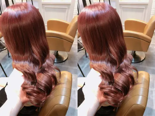 🔥（トリートメント➕ヘアセット【コテ巻き】）コテ巻きの練習を行っております！