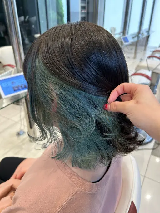 🪶インナー艶カラー+1stepトリートメント