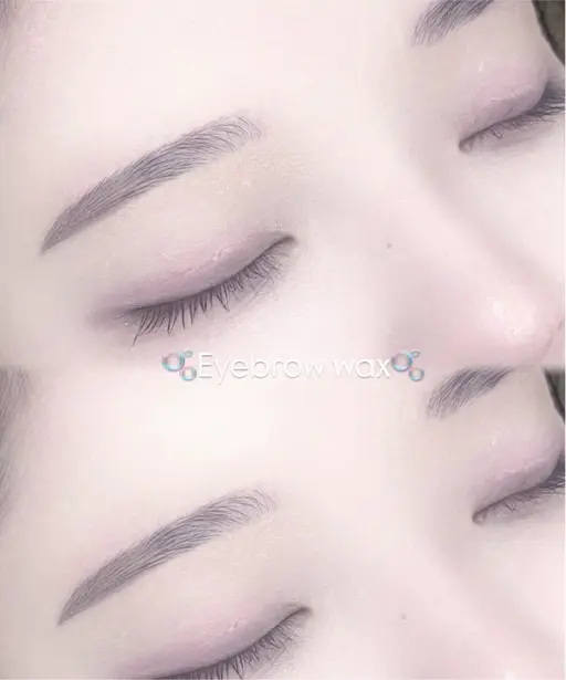 🪄デザイン選べる似合わせ美眉アイブロウワックス脱毛🩶眉メイク仕上げ付き🫧