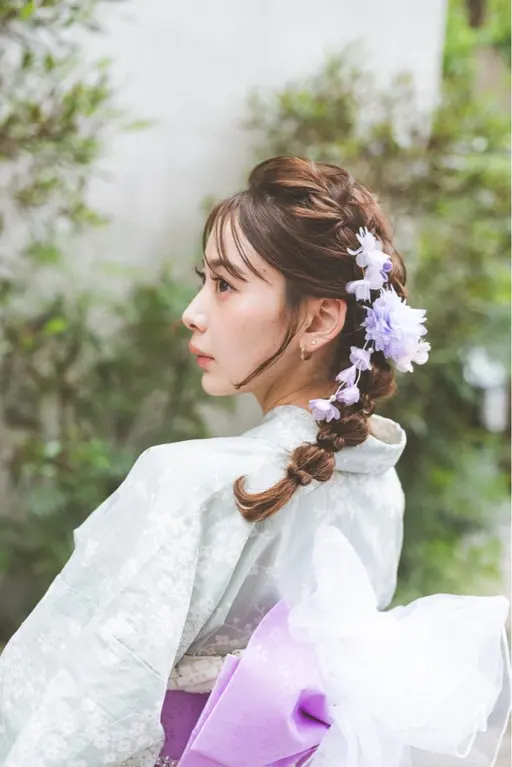花火大会前ヘアセット🎆✨