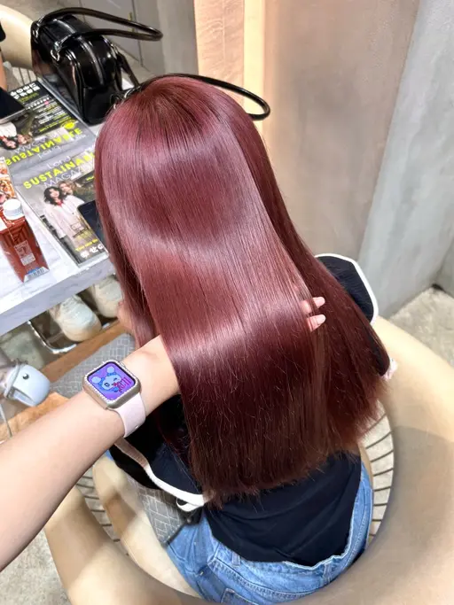 【明るくする方のみ】✨️ワンカラー+髪質改善トリートメント✨️