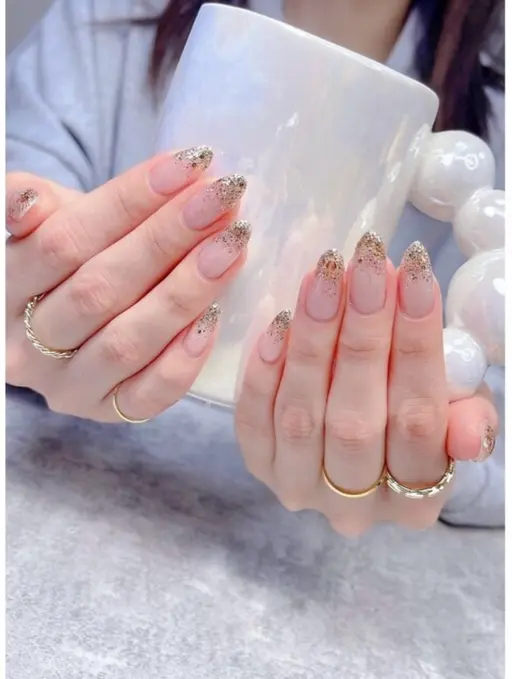 🤩キラキラフラッシュグラデーションネイル💅🏻