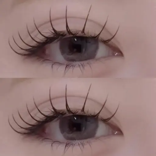 【★K-POPアイドル級★束感】まつ毛エクステ100本＋高級コーティング