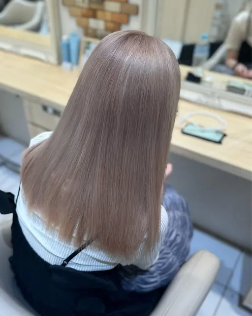 🎀人気No.1🎀カット➕ダブルカラー（ブリーチ1回）➕トリートメント
