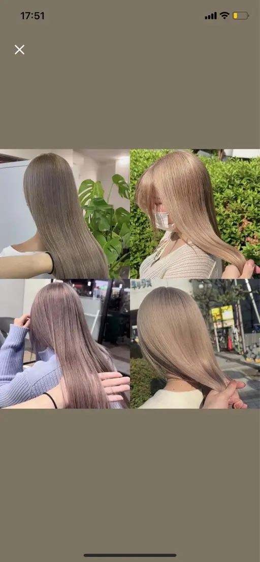 💘【ミニモ限定クーポン】カット＋カラー＋最高級3stepトリートメント💘6000【艶髪】