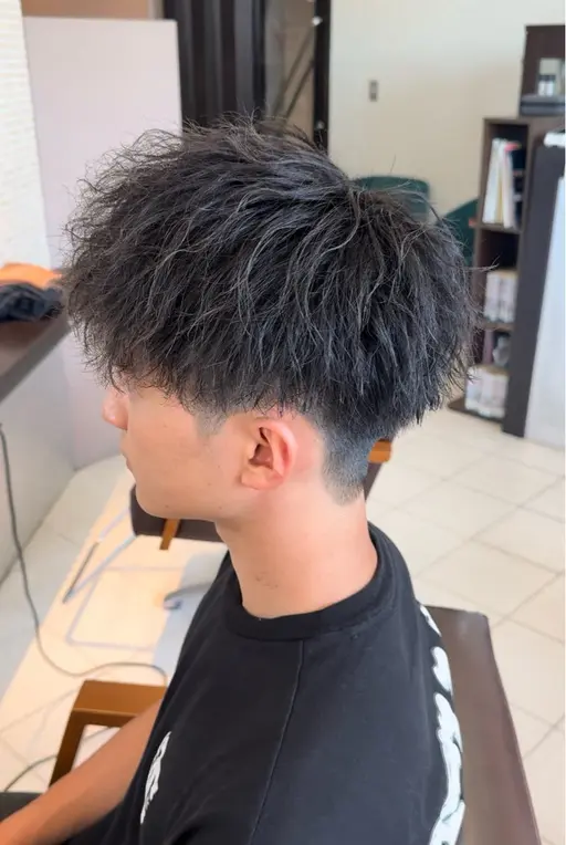 【ツイスパ】メンズカット＋ツイストスパイラルパーマ