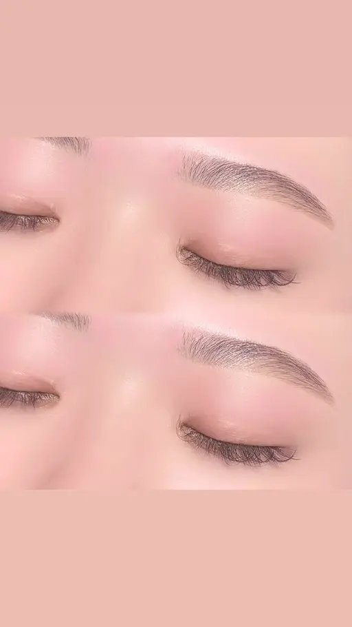 🤍アイブロウ🤍  デザイン→WAX→毛抜き→カット→間引き→眉メイクﾟ✧