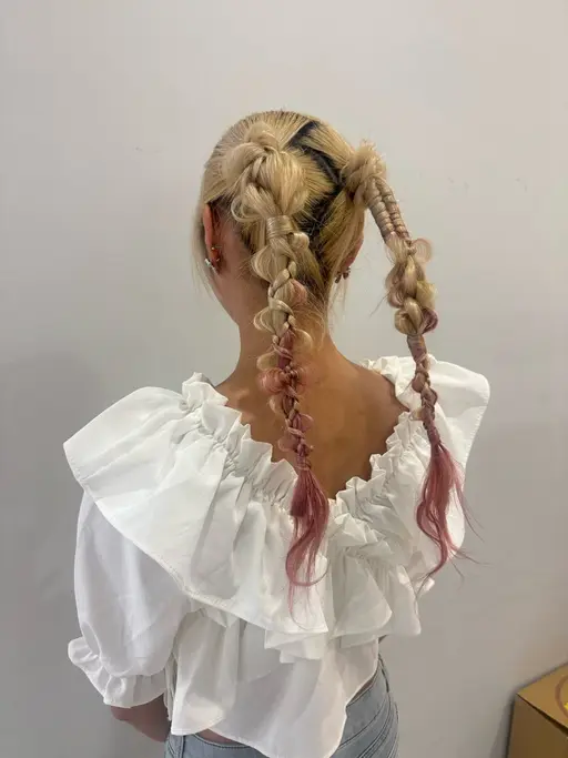 お祭りヘアセット👘 🎇