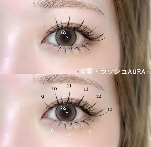 ワンホンマツエク100束と下20本¥3800¥