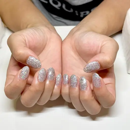 オフあり💅ハンドネイル（フラッシュ・マグネット・ラメグラデーション）