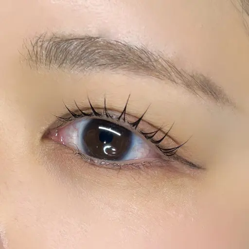 垢抜け立ち上げラッシュリフト✨ビューラー卒業したい方に！根元からしっかり立ち上げて、横顔も可愛い目元に🧸