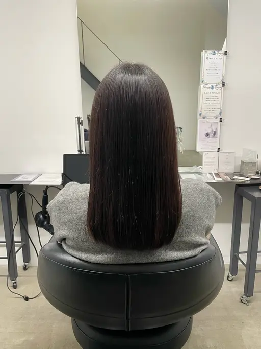 ヘアカラー新規様限定3センチ以上のみカット付き