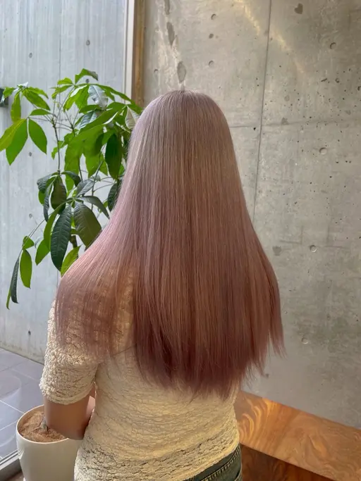 🧚‍♀️人気No.1🧚‍♀️ブリーチ＋透明感カラー＋トリートメント