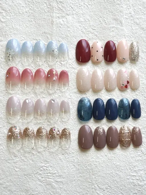 ハンド 無料モデル✨　11/28~　ベーシックコース☃オフがある方はリクエスト時にお知らせください。　(色の変更可能)