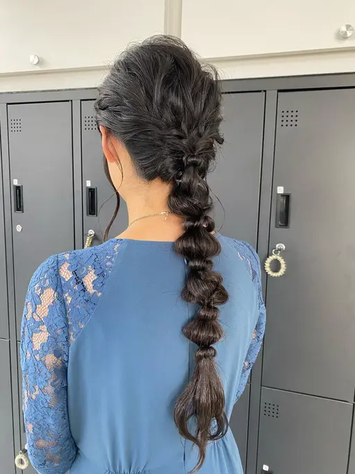🪅お祭りにおすすめ🪅ヘアセット🌻