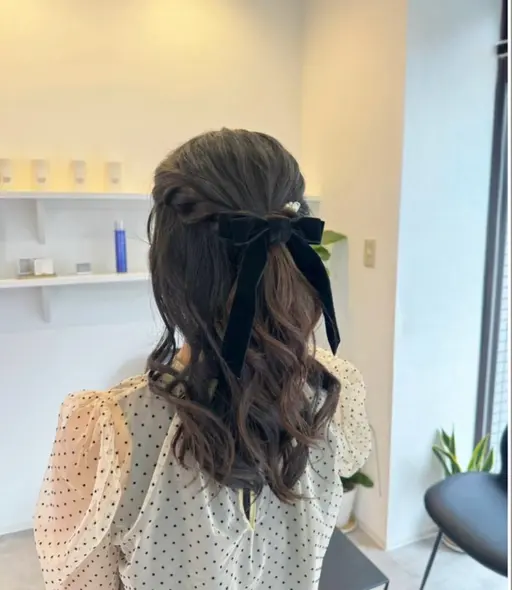 お呼ばれヘアセット♡韓国ヘア得意です♪