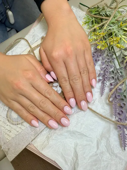 【ハンド】美フォルム★ワンカラー/ラメグラテーション     ソフトジェルオフあり+550円+30min
