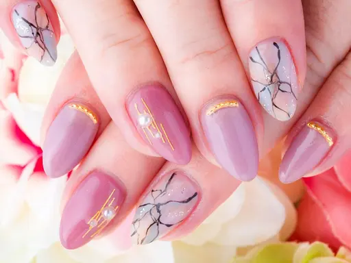 ハンドネイル💅ワンカラーorラメグラデーション✨