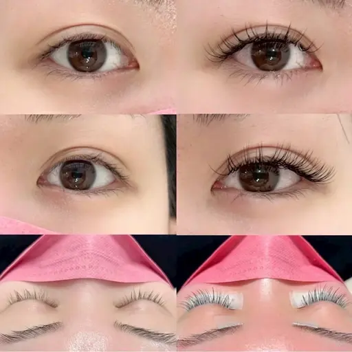 6月24日‪10時～ෆ‪無料モデル‪ෆ‪ ‪ෆ‪まつげエクステオフ無し120本⚠️120分