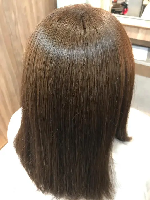 髪質改善ストレート