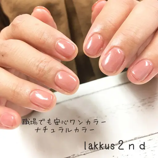※Jr.ネイリスト施術※★オフ無し★ハンド☆ワンカラーorラメグラネイル