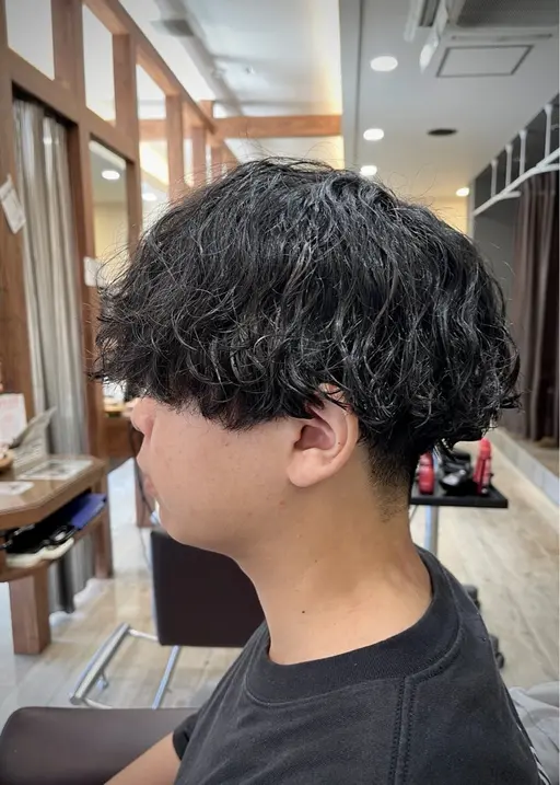 【8/25​〜​29限定メンズ⭐️カット＋パーマ＋トリートメント】