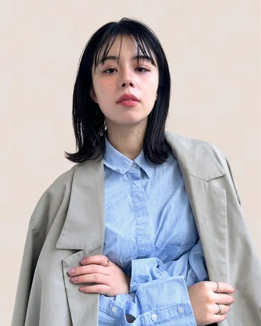 【平日/新規限定】🦋‪[カット+透明感カラー+水Tr ] 色落ち後、赤味の出ない透明感