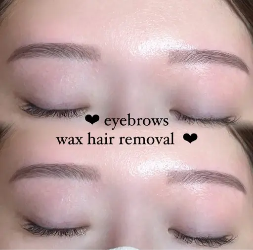 【練習モデル】アイブロウwax脱毛🪄︎︎◝✩