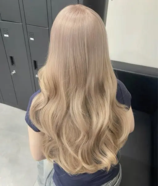【ミニモ限定】🤎大人気ベージュ系カラー🤎ブリーチありダブルカラー