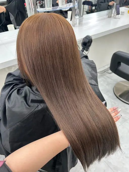 【🤎人気menu🤎】ケアブリーチダブルカラーで明るく透明感のある理想の秋colorに🍂*.+ﾟ