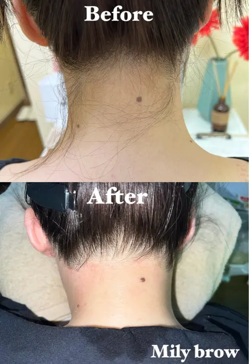 【うなじ美人WAX】　後ろ姿も清潔感🕊️