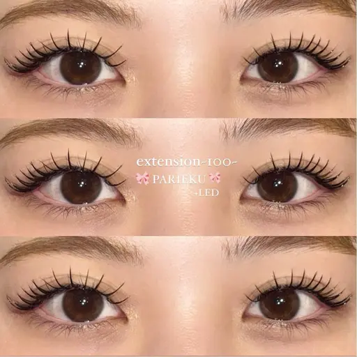 【🎀当日限定クーポン🎀】パリエク80本コース　🫧~アイシャンプー付き🫧