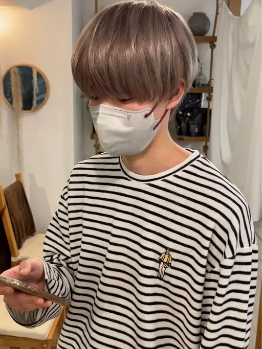 メンズカット【マッシュ限定】カットモデル