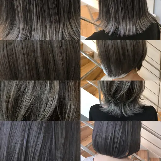 【平日限定🌈ミニモ価格🍎口コミ投稿】口コミ投稿お客様限定▶︎カット&カラー&セラミドTR&コテ巻仕上げ　5500円
