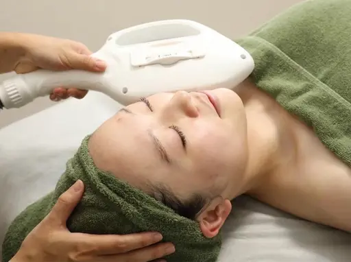 パック付顔脱毛