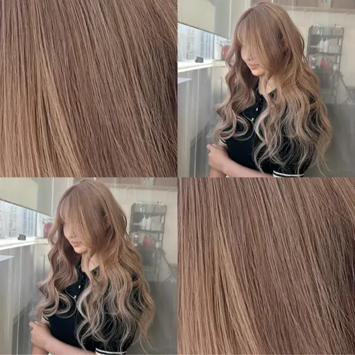 【ミニモ限定❣️】bleach＋”髪質改善″アディクシーcolor＋care treatment✨