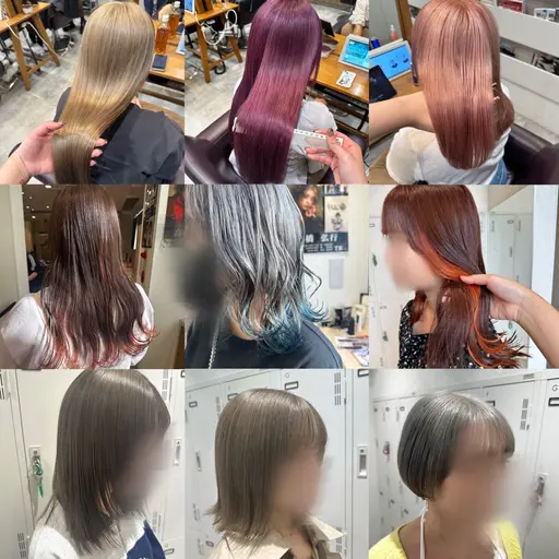 🎀ブリーチ込ダブルカラー+トリートメント🎀