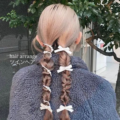 【お呼ばれヘア💐】ゆるふわヘアアレンジ🌿
