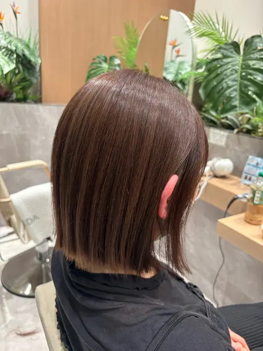 カット+AVEDAカラー【ご新規様限定】　持ち良くセットのしやすいスタイルを叶えます💫　　⚠️ブリーチ不可