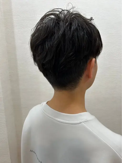 メンズカット+パーマ