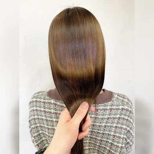 ご新規様限定〇カット&質感再整カラー&4STEPプラチナ髪質改善トリートメント