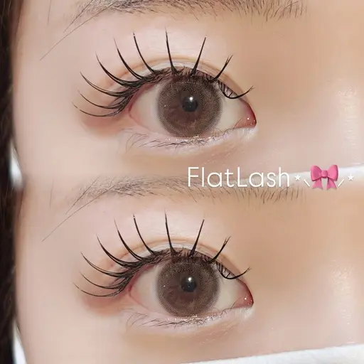 【27日14:30限定】マツエクモデル《フラットラッシュ👀》⚠️注意事項必読